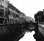 1956-Padova-Riviera Tito Livio prima del tombinamento del Naviglio,a sx il Teatro Ruzzante.(di Italia Nostra sez.Pd)(Adriano Danieli)